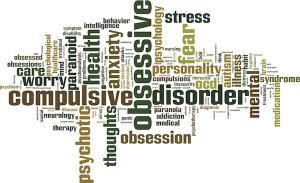 Obsessive word cloud